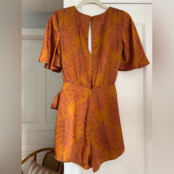 Hello Molly | Midnight Noise Romper | Rust | Size S - Picture 4 of 7